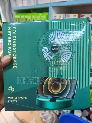 Mini Foldable Wireless Rechargeable Fan