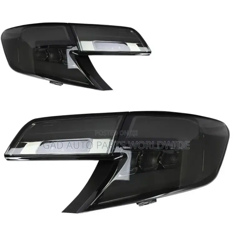 Toyota Camry Spider Taillights LED Spec Red and Smoke Black