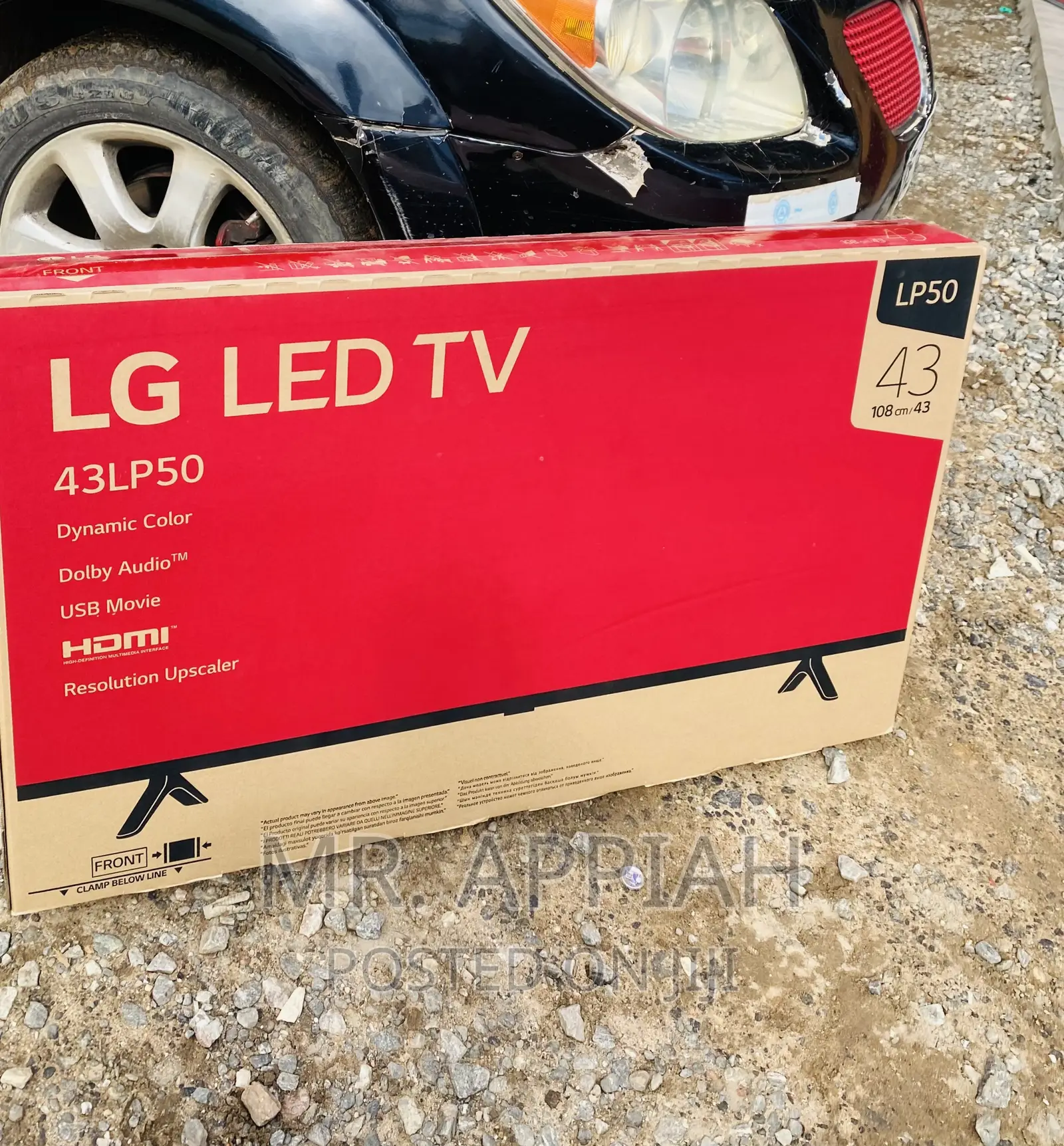Well Designed LG 43LP5000PTA 43 Inch Uhd LED Tv(Black).