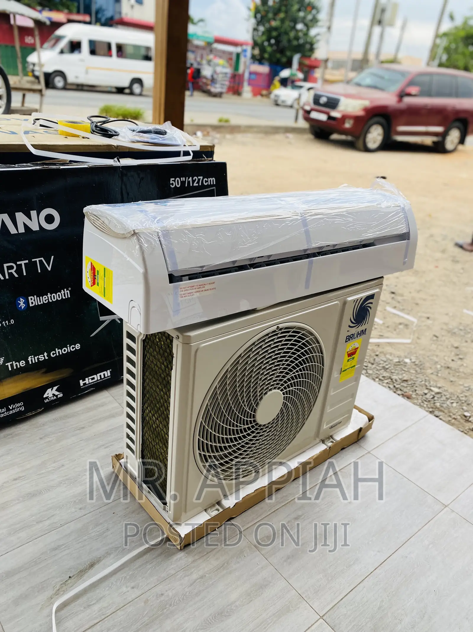 Shop Durable Bruhm 2.5HP Split Inverter Electric Ac(White)