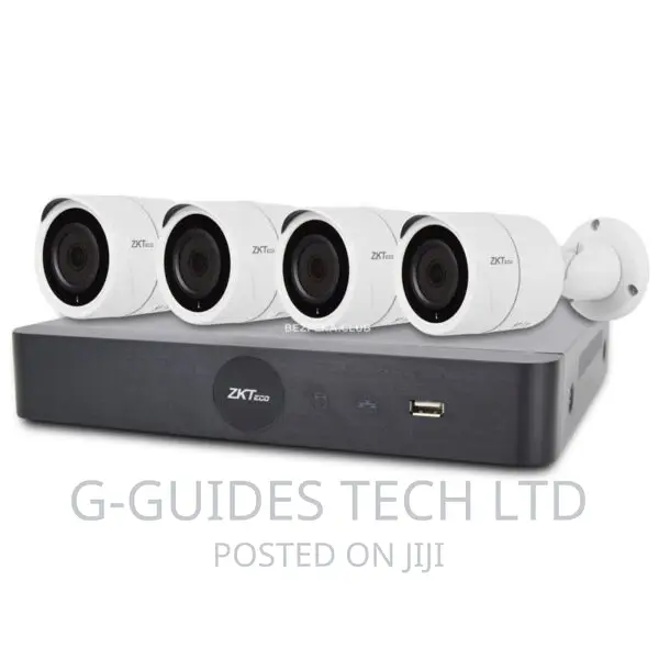 Zkteco 4channel Poe NVR KIT 5mp