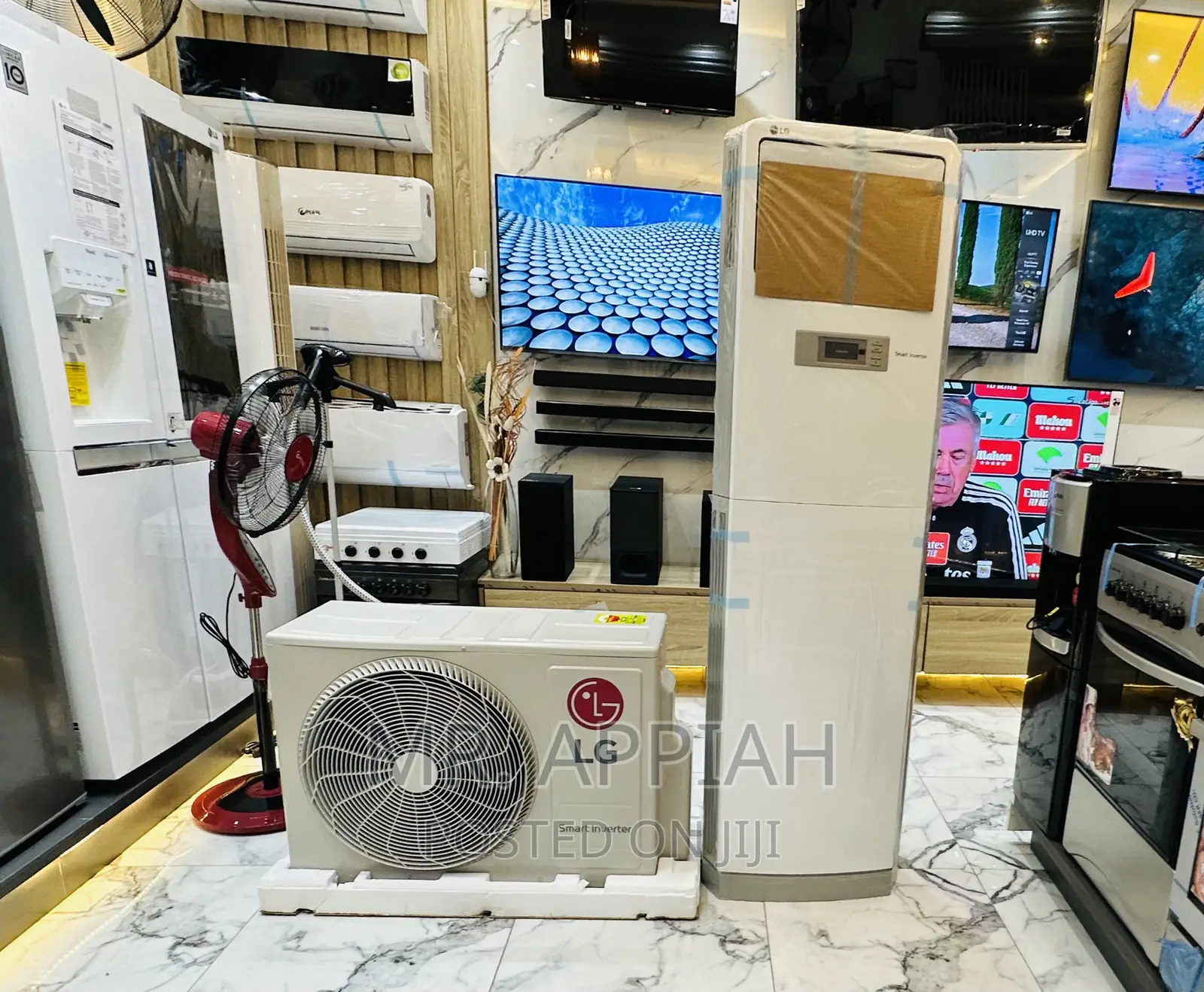 Shop Original LG 3.0 HpFloor Standing AC (AP-Q30GS1K1)White