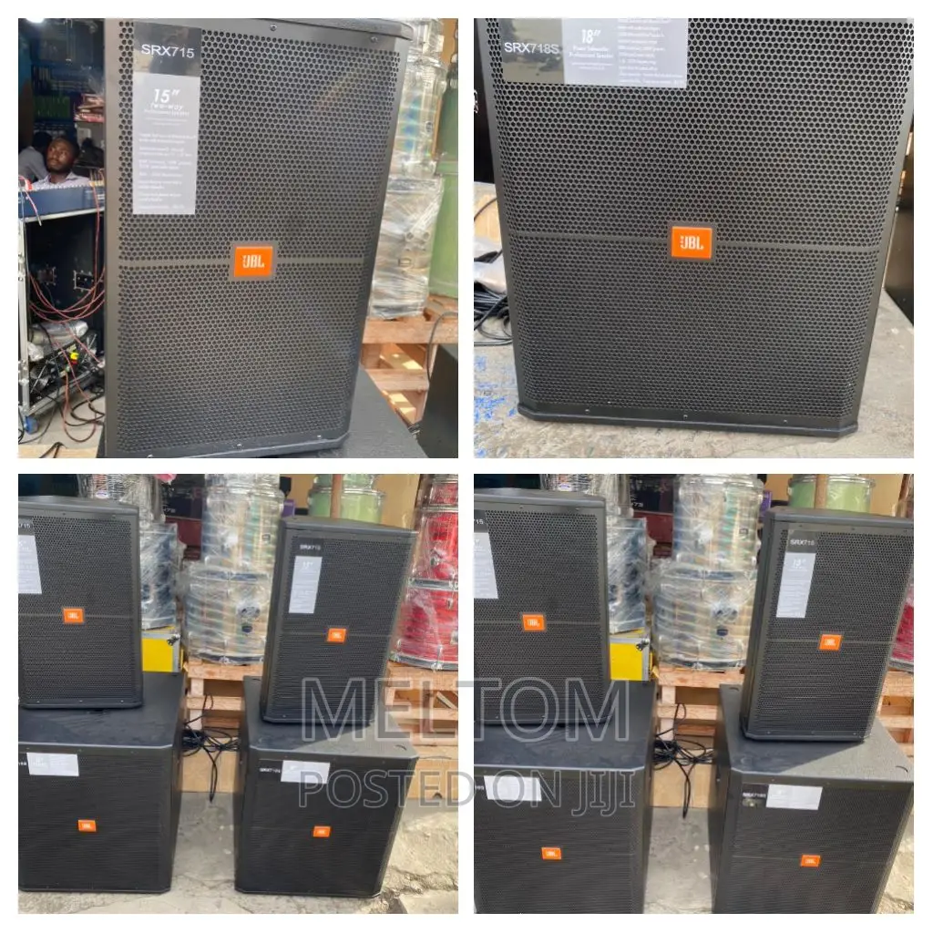 JBL Short Range Speaker and Single Bass Sub Speaker Set