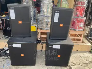 JBL Short Range Speaker and Single Bass Sub Speaker Set