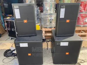 JBL Short Range Speaker and Single Bass Sub Speaker Set