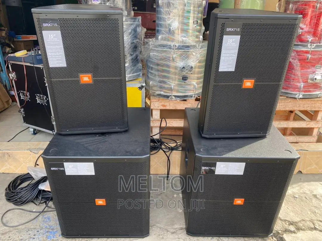JBL Short Range Speaker and Single Bass Sub Speaker Set
