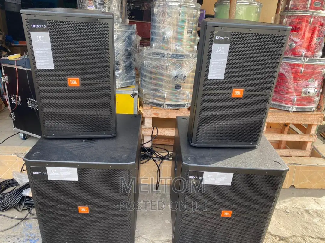 JBL Short Range Speaker and Single Bass Sub Speaker Set