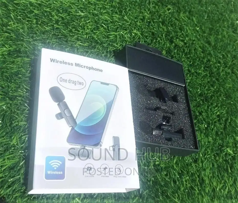 Dual Wireless Lavalier Microphone [Android Type C Users]