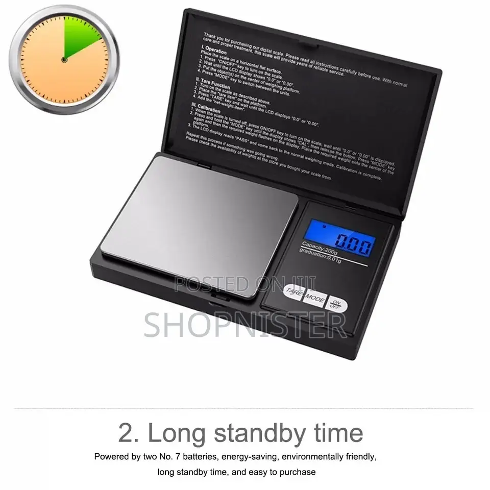 200g/0.01g LCD Display Digital Jewelry Scale Digital Scale