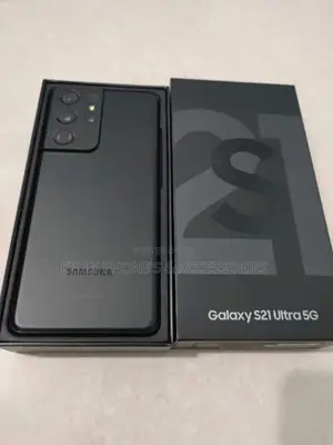 New Samsung Galaxy S21 Ultra 5G 256 GB Black