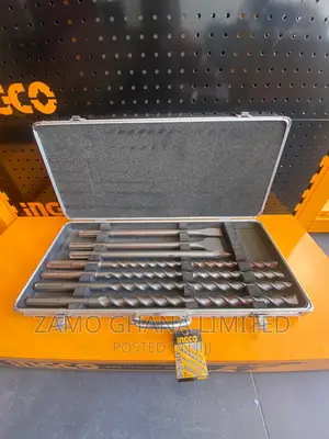 SDS Max Hammer Drill Bit and Chisel Set # Akd5075