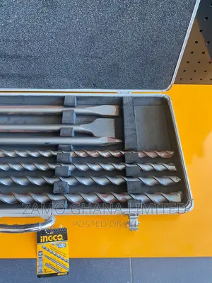 SDS Max Hammer Drill Bit and Chisel Set # Akd5075