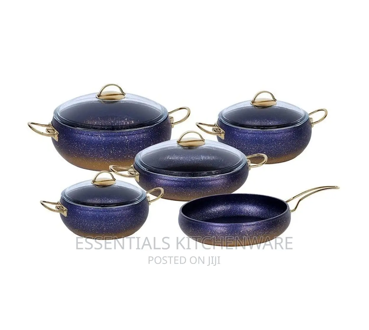 9pcs O.M.S Cookware Set