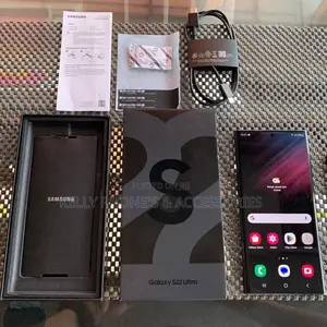 New Samsung Galaxy S22 Ultra 5G 128 GB Black