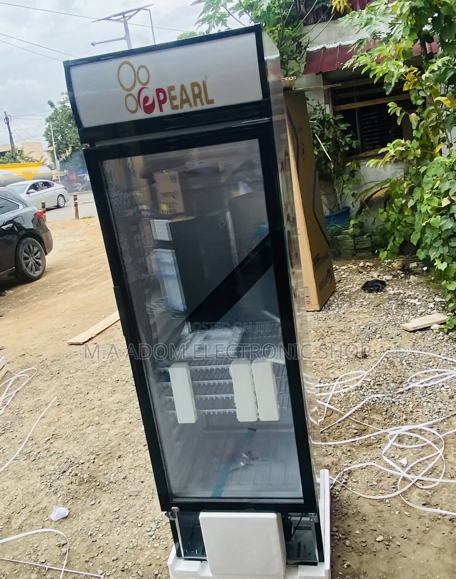 Shop Classic Pearl PVC 424-2b 1 Door Display Fridge 