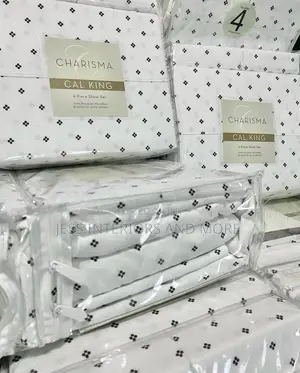 CHARISMA Quality Microfiber Bedsheets Set(CAL KING SIZE)