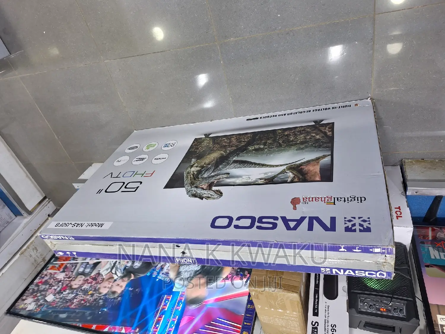 Hd1080p Nasco_50inches Led_digital Satellite TV