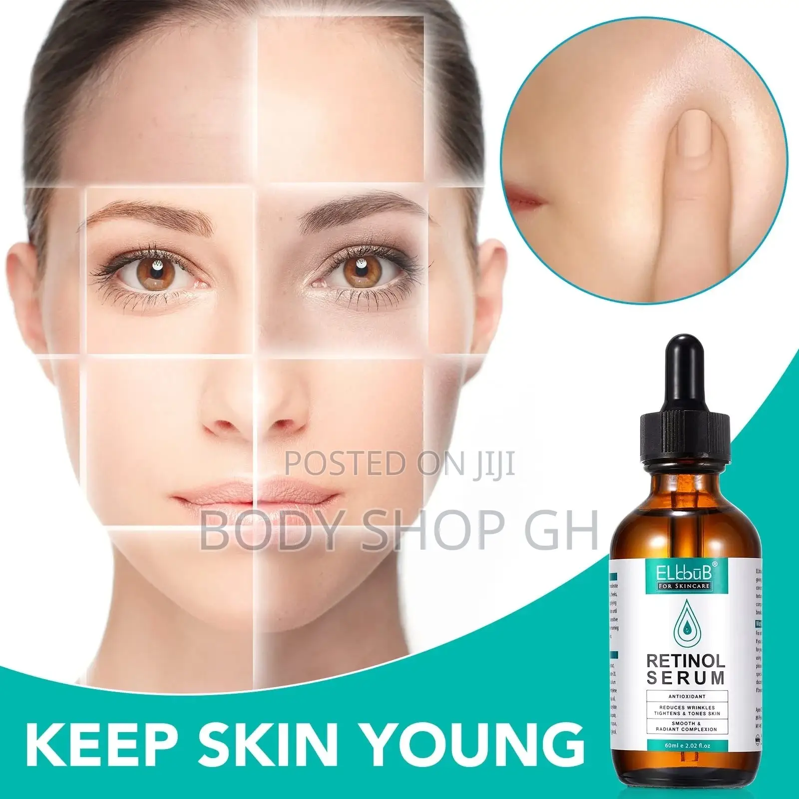 Anti Aging Retinol Serum for Repair, Fine Line and Wrinkles