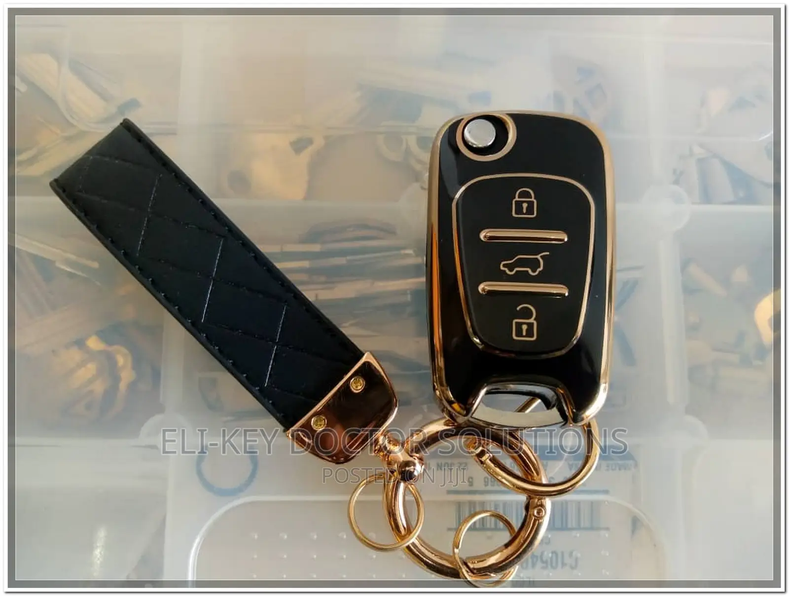 TPU Case for KIA RIO Optima Hyundai Accent Elantra Flip Keys