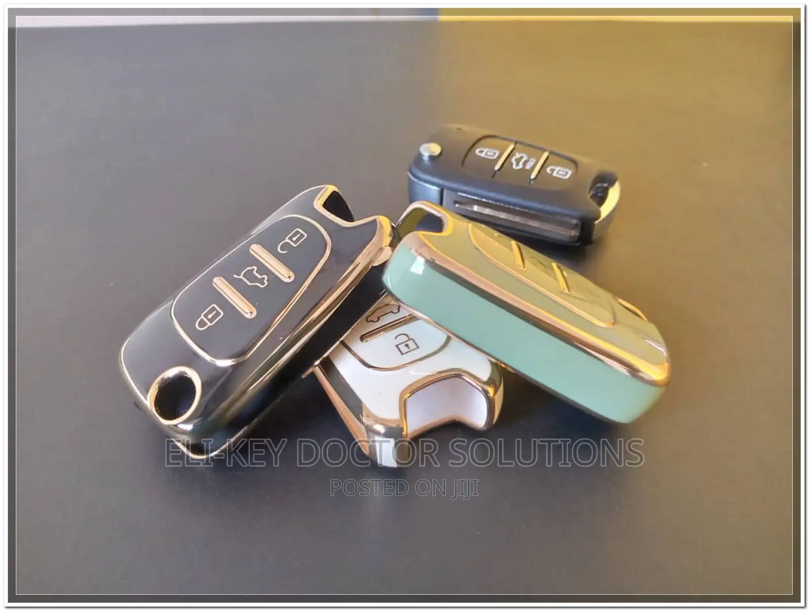 TPU Case for KIA RIO Optima Hyundai Accent Elantra Flip Keys