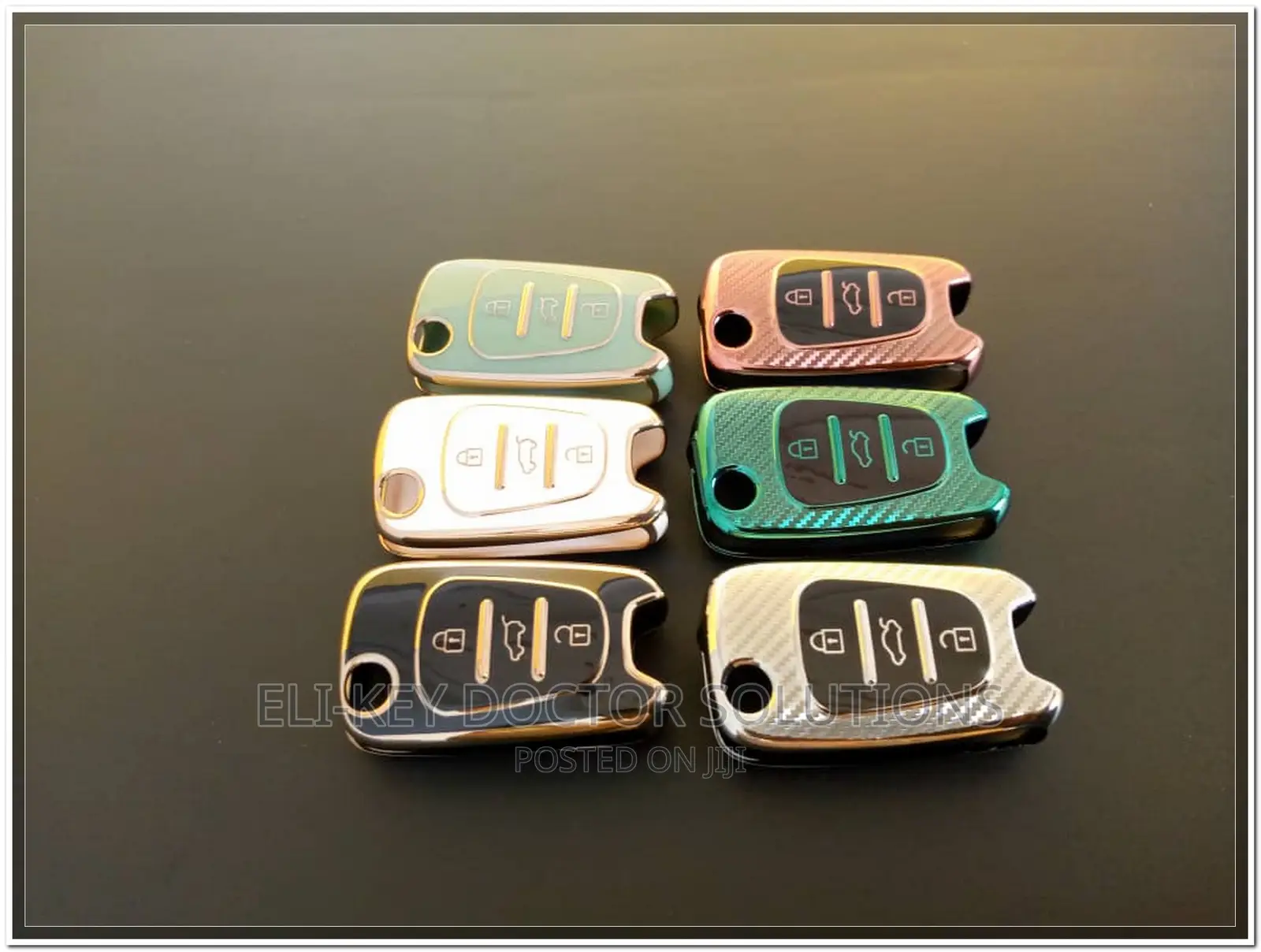 TPU Case for KIA RIO Optima Hyundai Accent Elantra Flip Keys