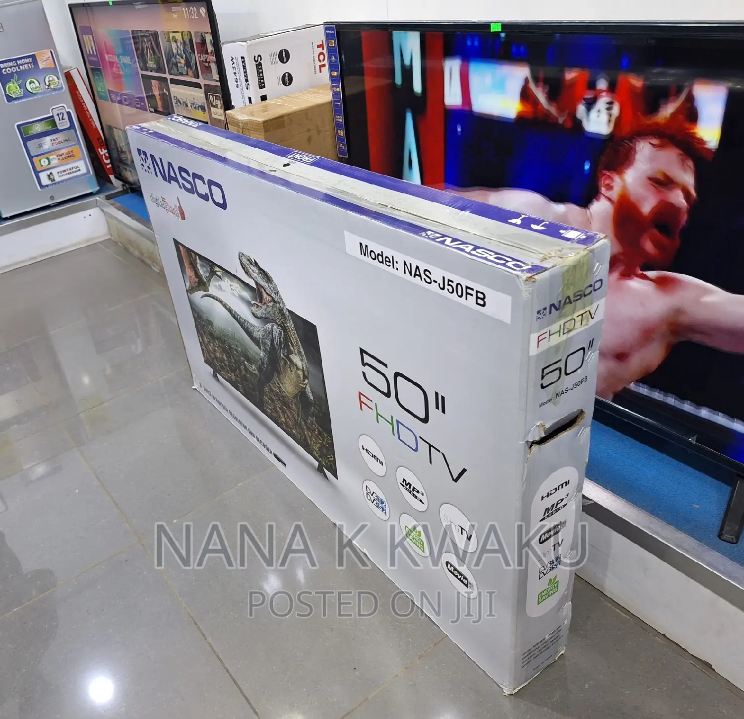 Hd1080p Nasco_50inches Led_digital Satellite TV