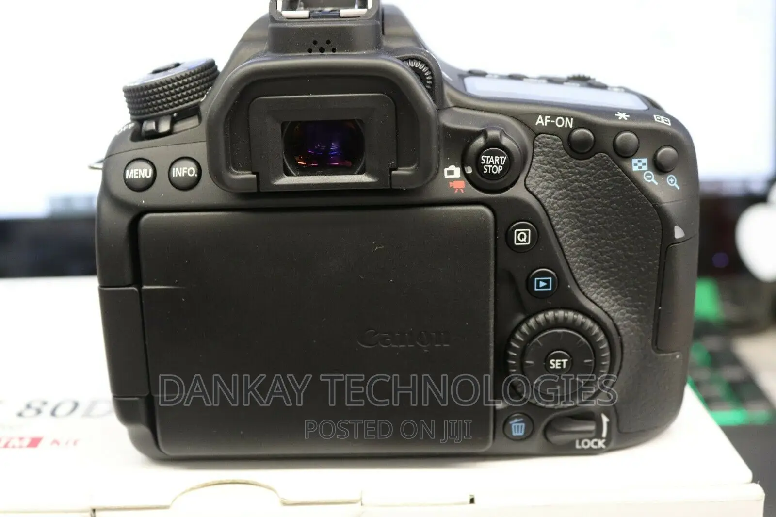 Canon 80d Body With Battery And Charger