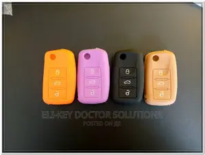 Colorful Silicon Case for VW Audi Skoda SEAT Remote Flip Key