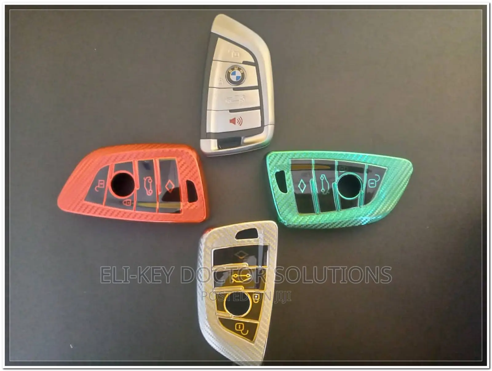 Colorful TPU Cases With Hook for BMW F16 F20 G01 Smart Keys