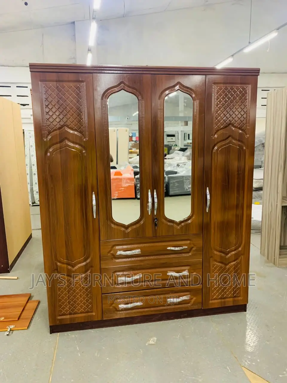 4 Doors Wardrobe