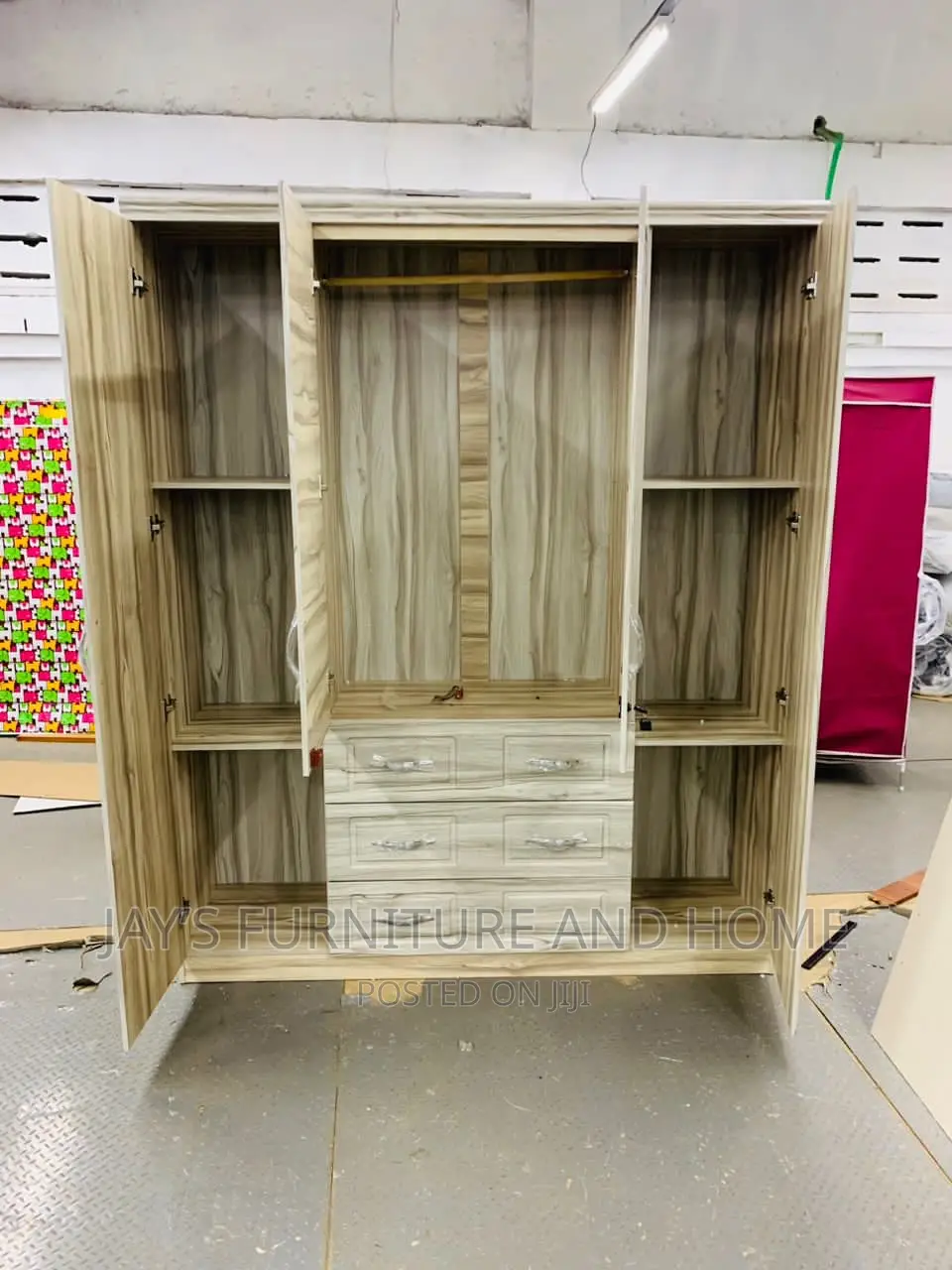 4 Doors Wardrobe