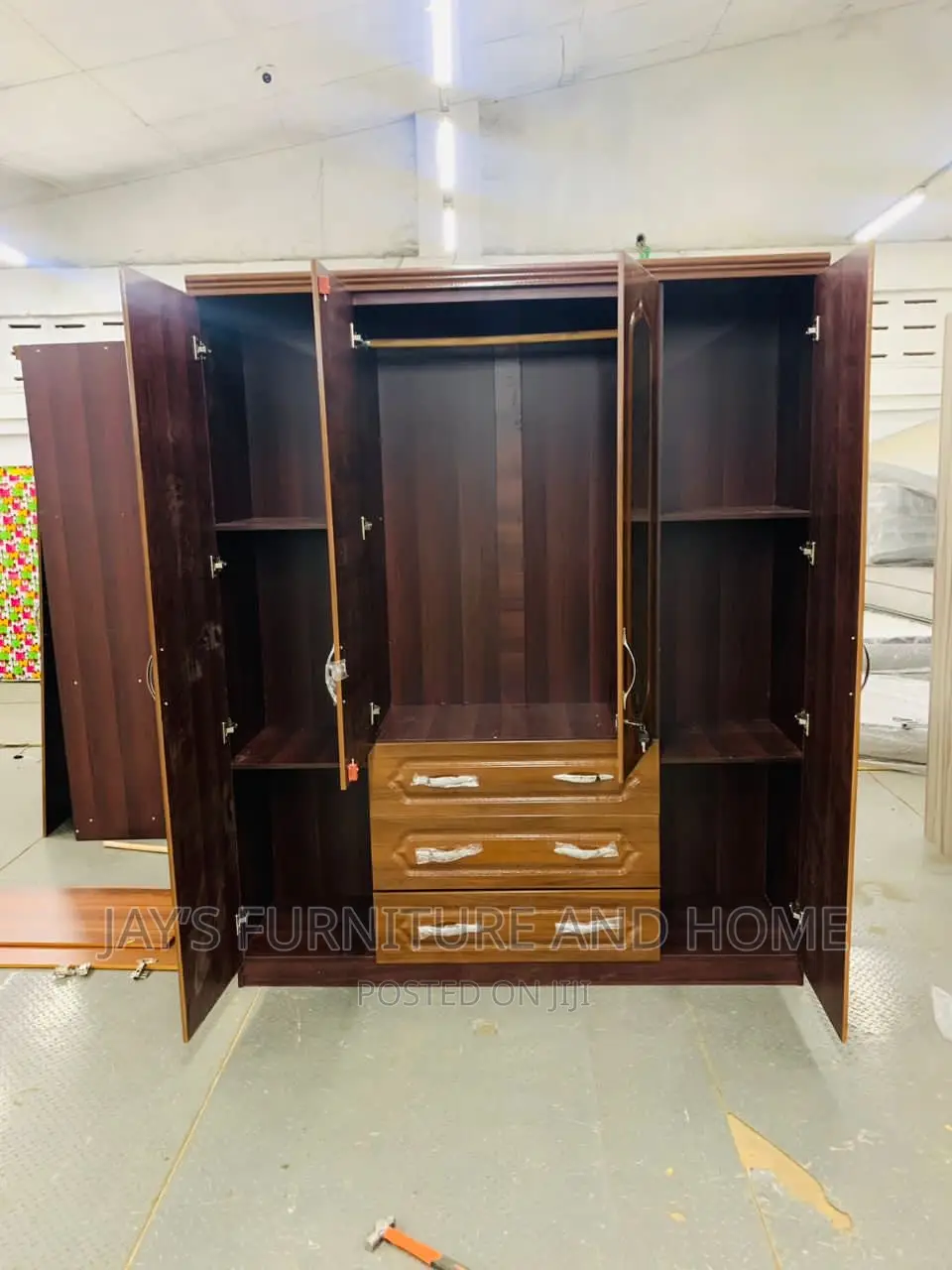 4 Doors Wardrobe
