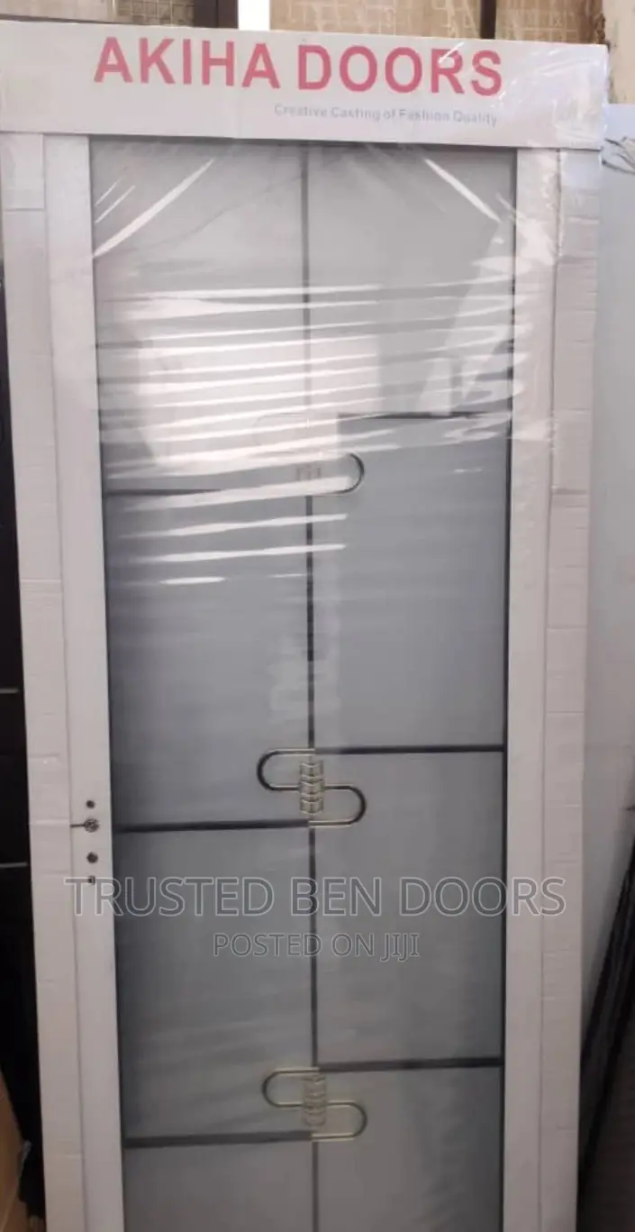 Durable Glass Bathroom Doors (More Designs+Colors Available)