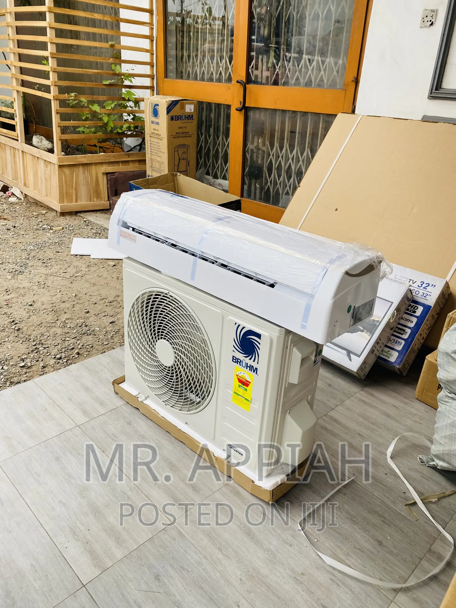 Super Cooling Bruhm 2.5HP Split Inverter Ac(White) 