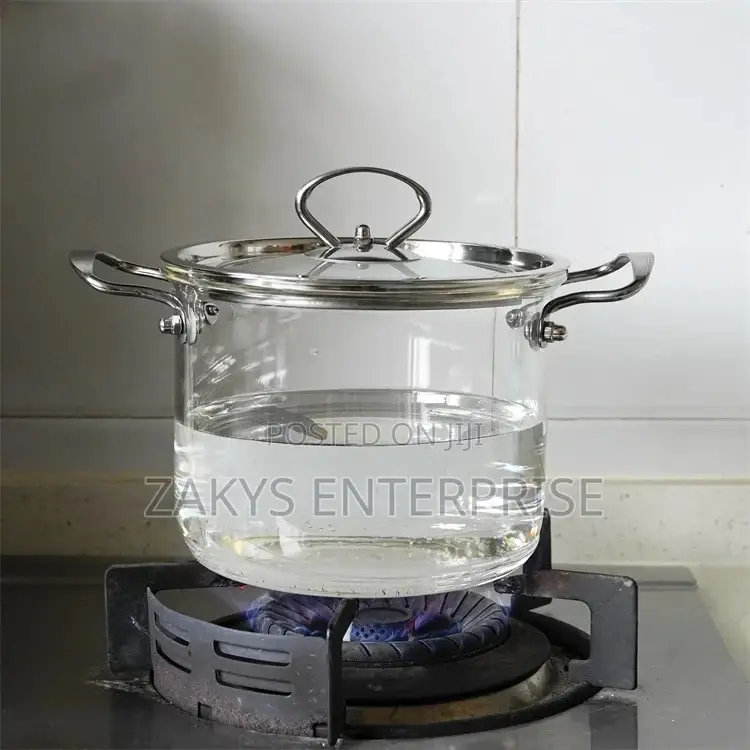 Glass Cooking Stock Pot 3.5l