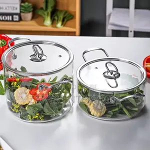 Glass Cooking Stock Pot 3.5l