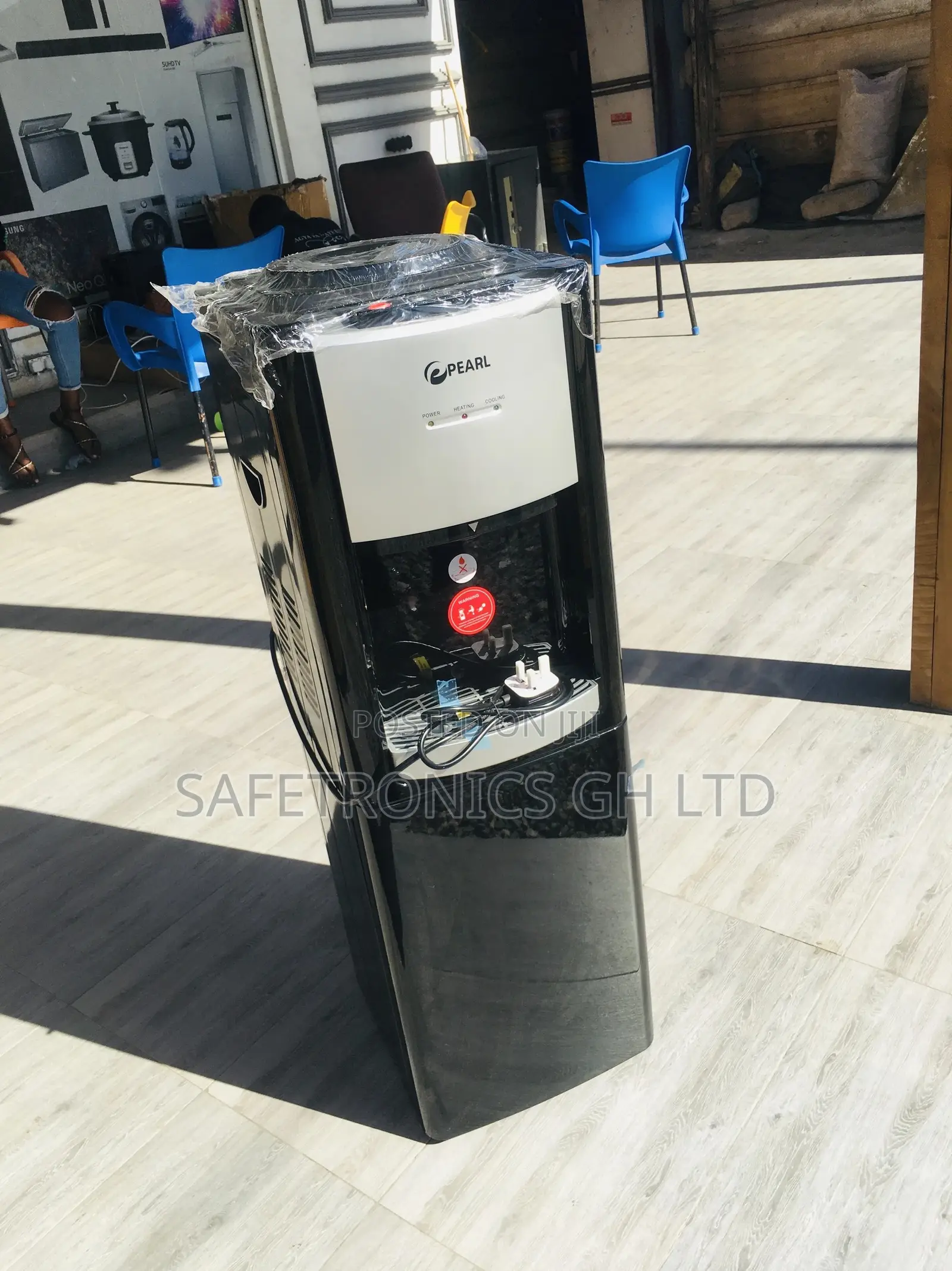 Water Dispenser Pearl PWD-2008FSL  Black Hot/Cold
