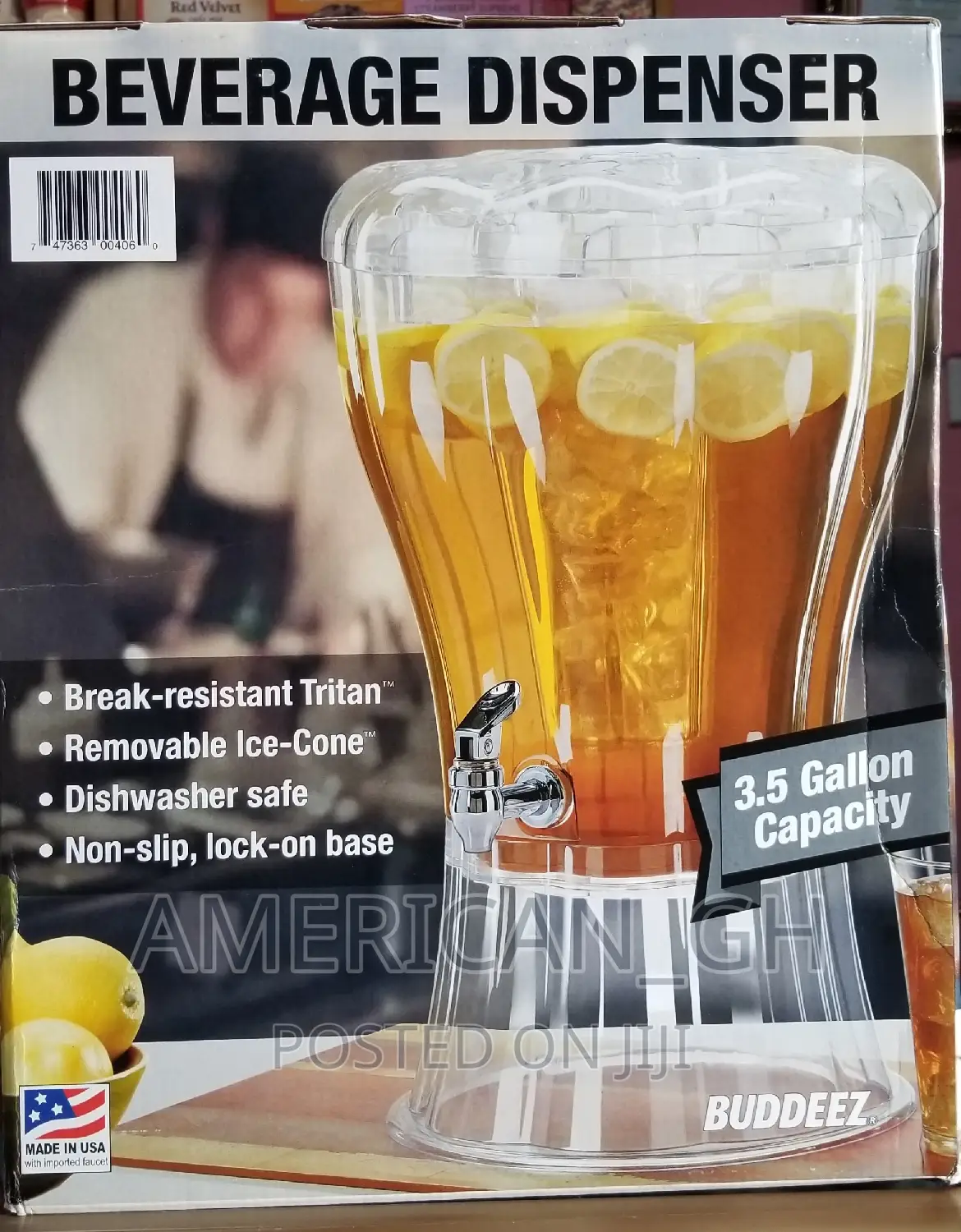 Buddeez Beverage Dispenser 3.5 Gallon(USA)