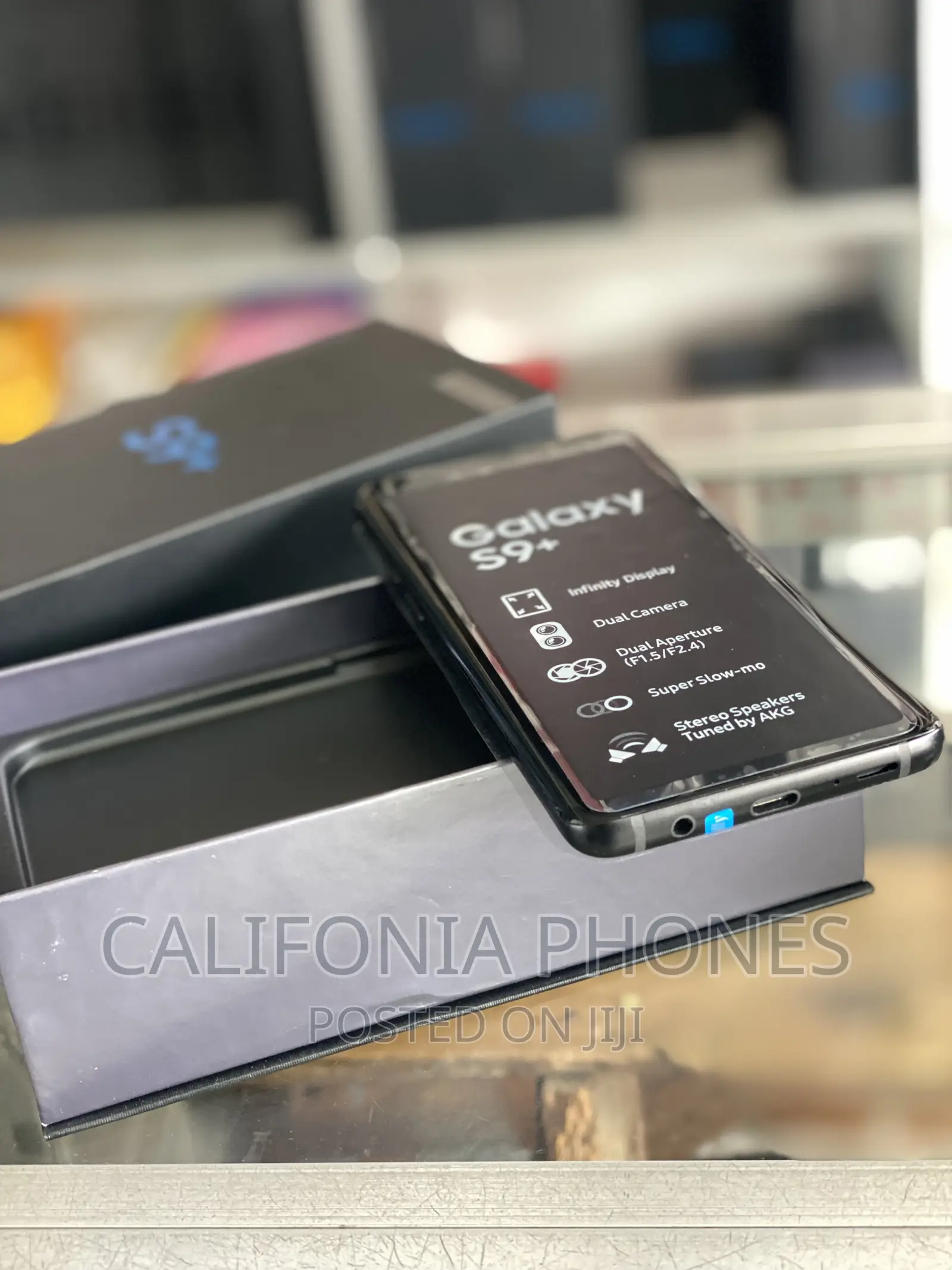 New Samsung Galaxy S9 Plus 128 GB Blue