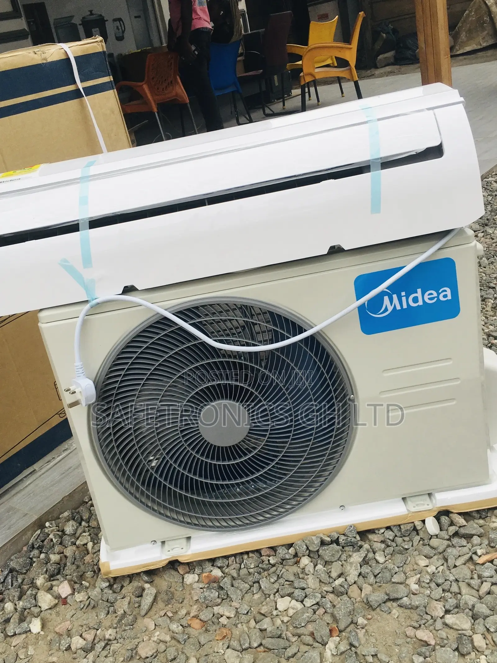 1.5hp Split Gas Airconditioner Midea White R410
