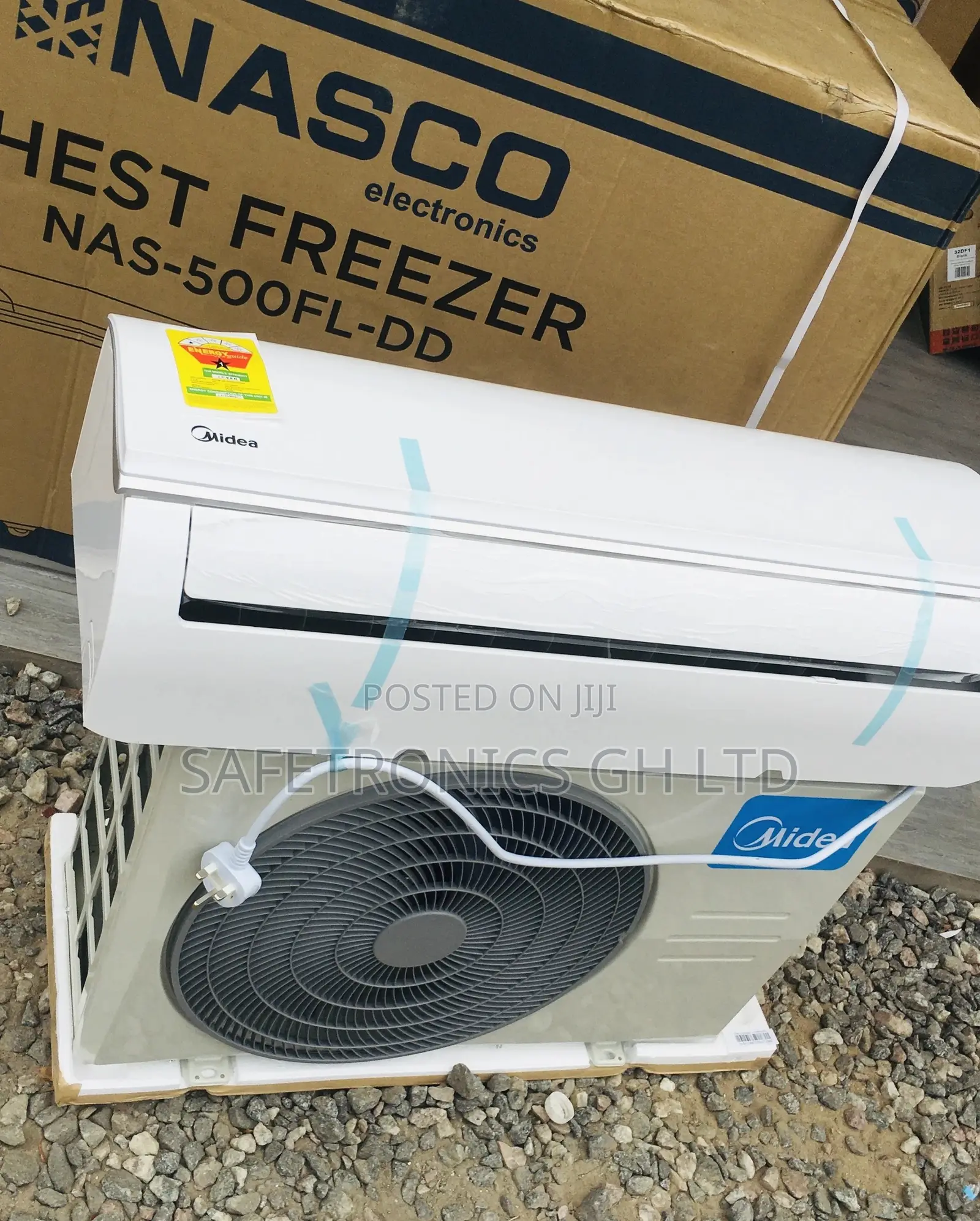 White Midea Split R410 Gas 1.5hp Airconditioner Reliable
