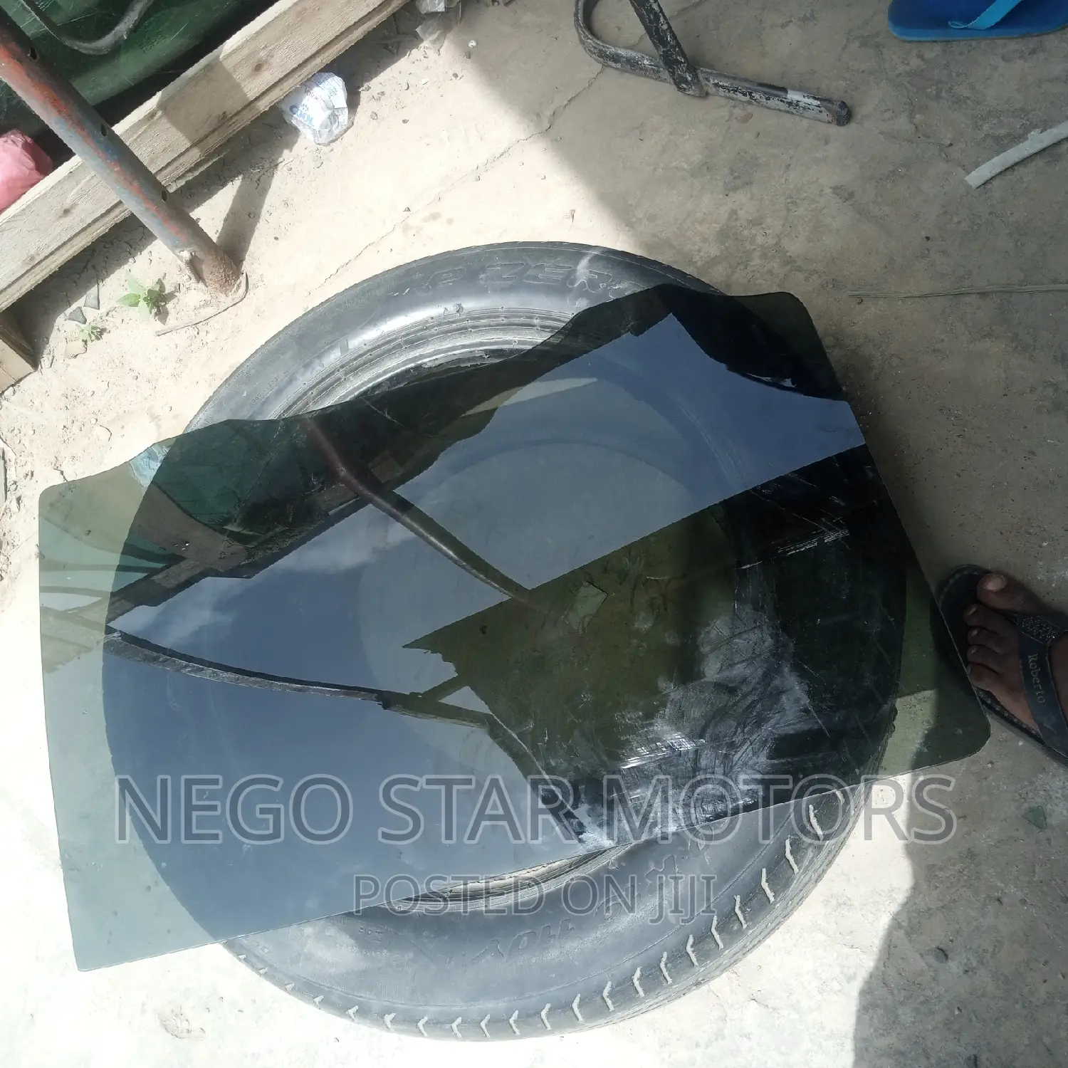 Toyota Highlander 2016 Back Door Glass Tinted
