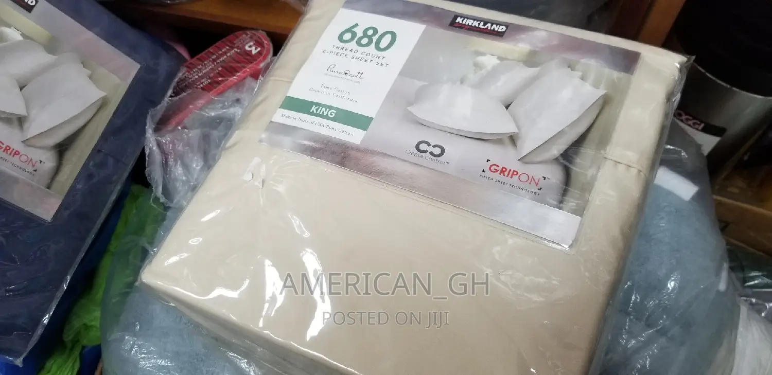 Kirkland 680 Thread Count 100% Cotton 6 Pieces Sheet Set