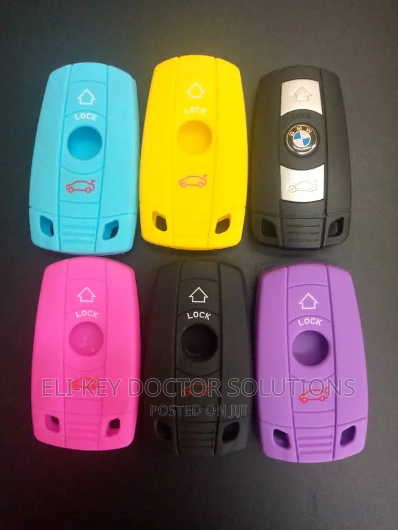 Colorful Silicon Case for BMW E60 E63 E64 E70 E90 Smart Keys