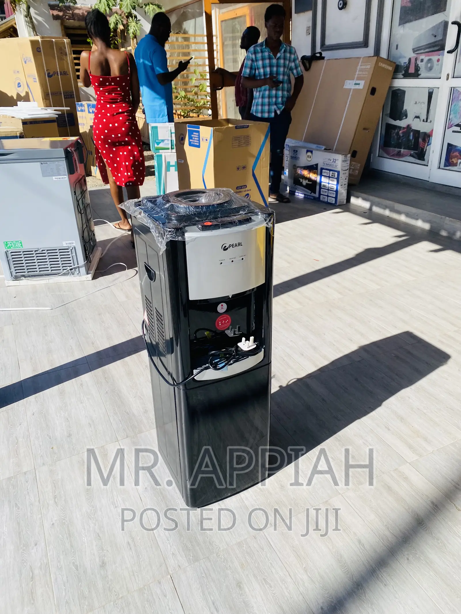 Shop Classic Pearl  Water Dispenser With Fridge PWD —2008.
