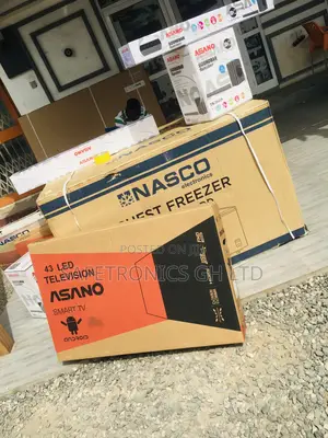 Glossy Smart Asano Satellite Black 43 Inches LED Digital Tv