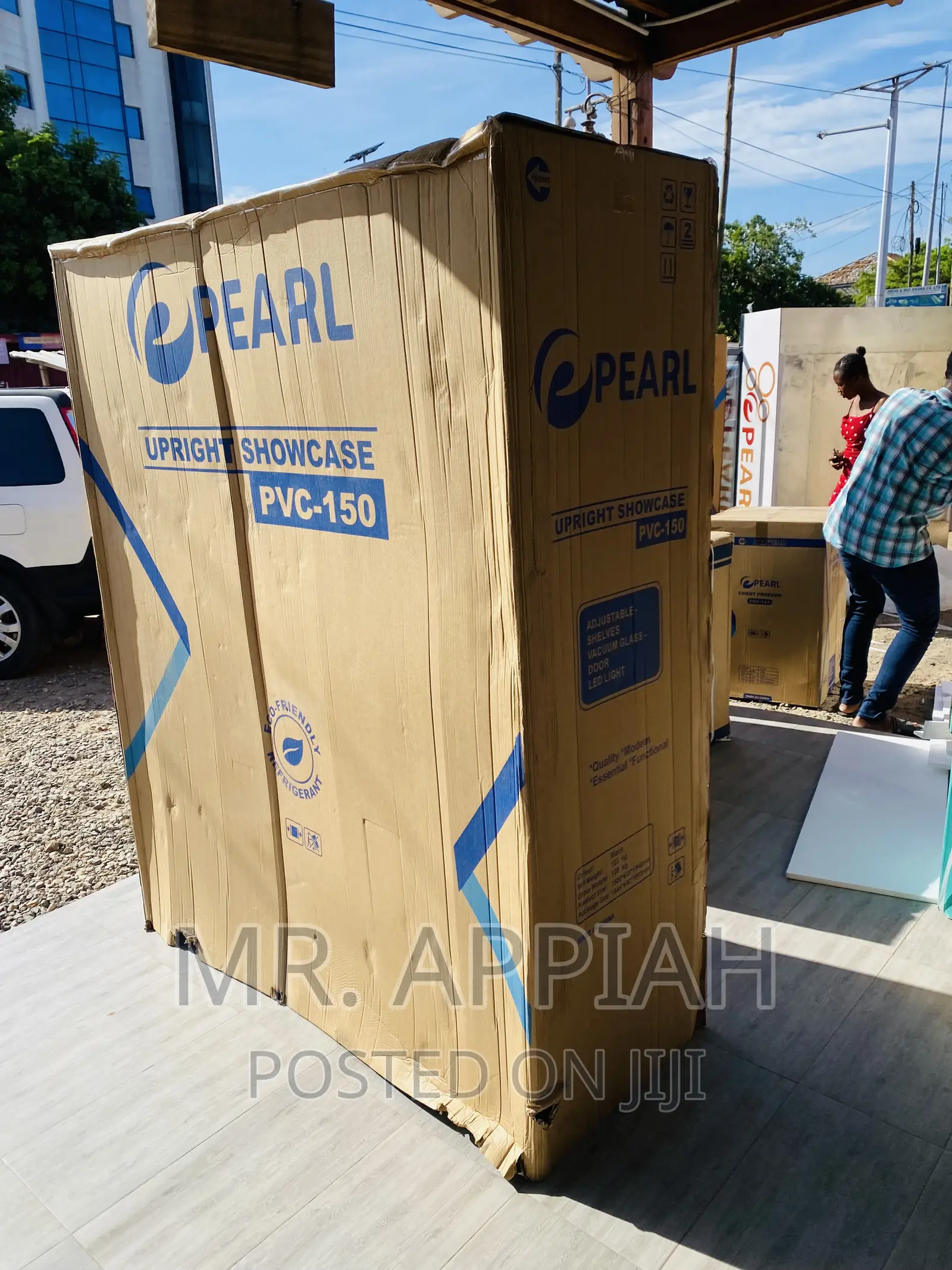 Energy Sufficient Pearl PVC-150 3 Door Display Fridge