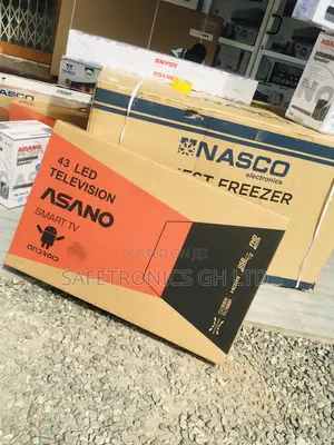 Digital Satellite 43 Inches Glossy LED Asano Black Tv