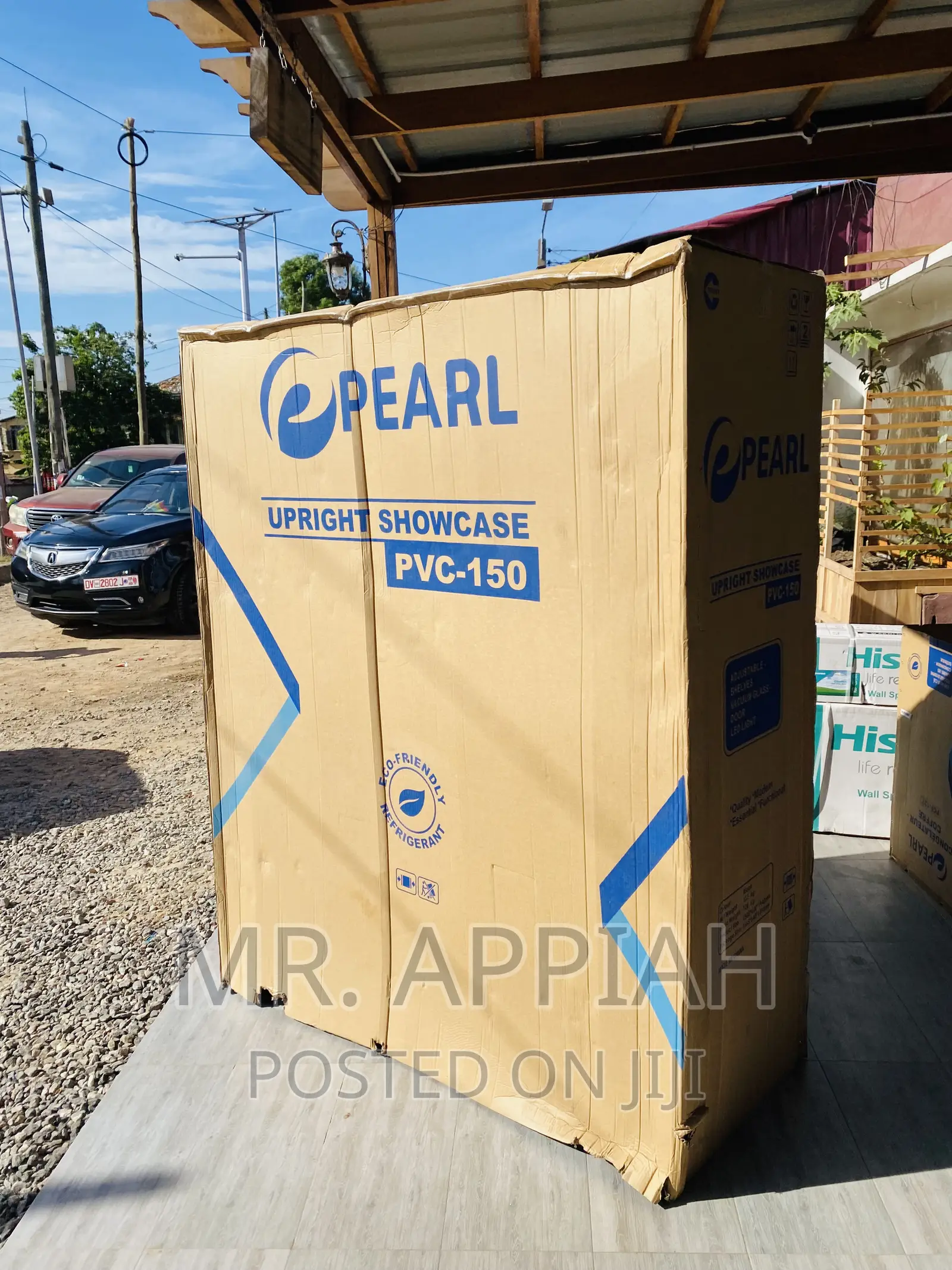 Long Lasting Pearl PVC-150 Electric Display Fridge(3 Doors)