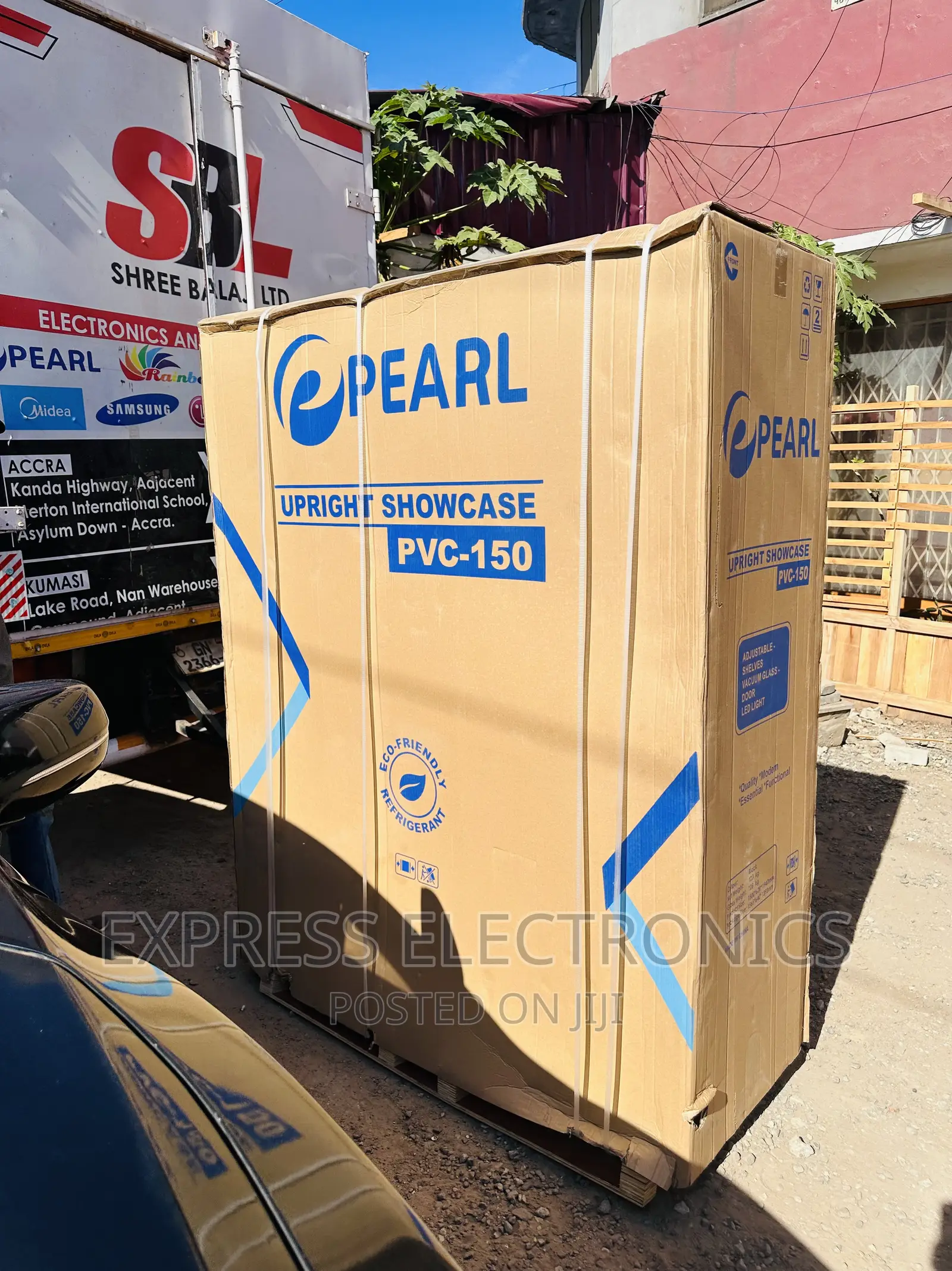 Fast Chilling White Display Fridge PVC-150 950L Pearl